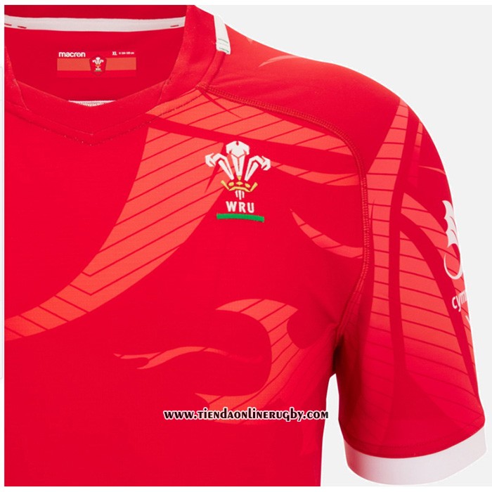 Camiseta Gales Rugby 2022-2023 Local